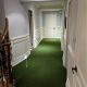 Indoor basement golf green