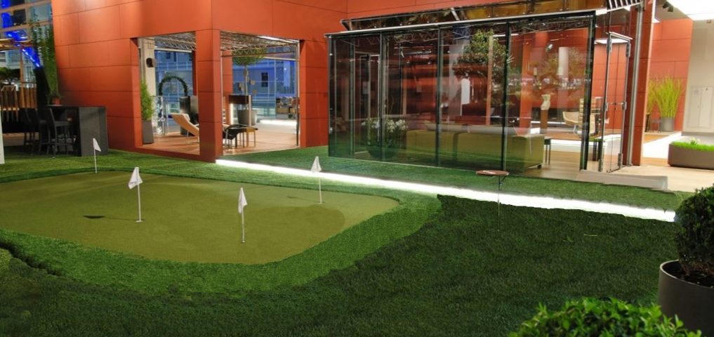 Play area for the staff and clients
